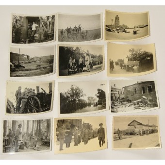97 bilder från östfronten, tyska soldaters liv vid fronten. Espenlaub militaria